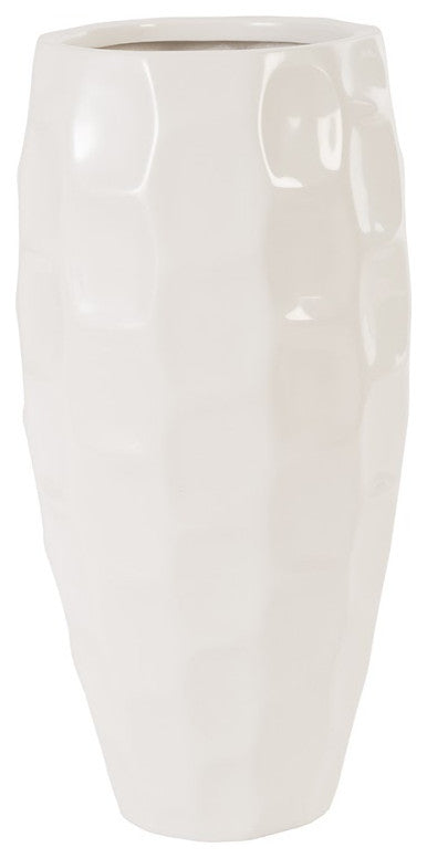 Mando Planter, Gel Coat White, Small