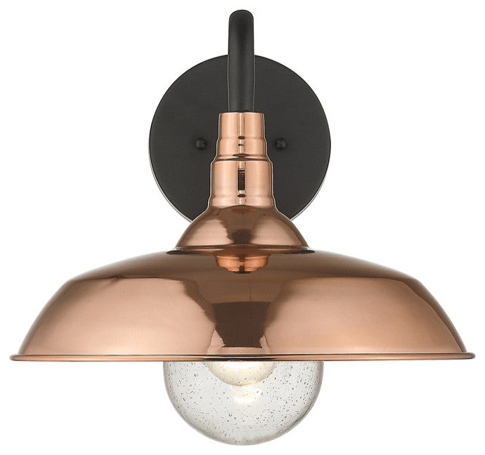 Burry 1-Light Copper Wall Light
