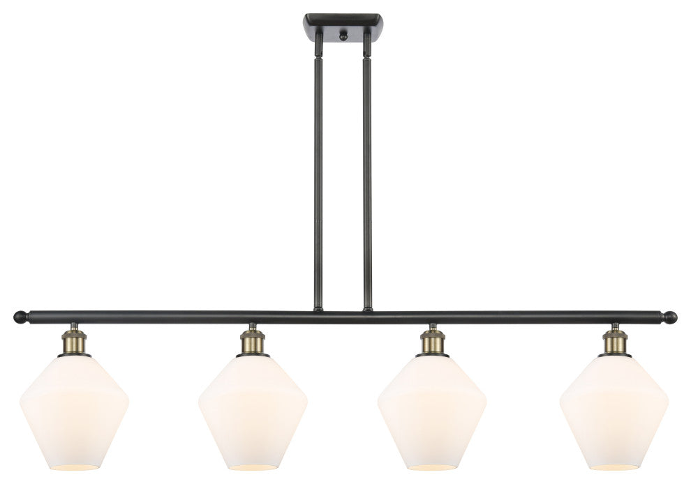 Innovations 516-4I-BAB-G651-8-LED 4-Light Island Light, Black Antique Brass