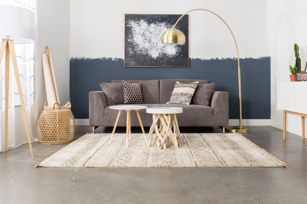 Gold Metal Arched Floor Lamp | Zuiver Bow