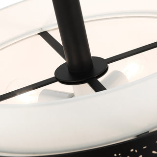 Black Stylish, Transitional, Intricate, Urban Chandelier