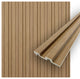 Waterproof Slat Panel, Natural Oak, Pack of 6