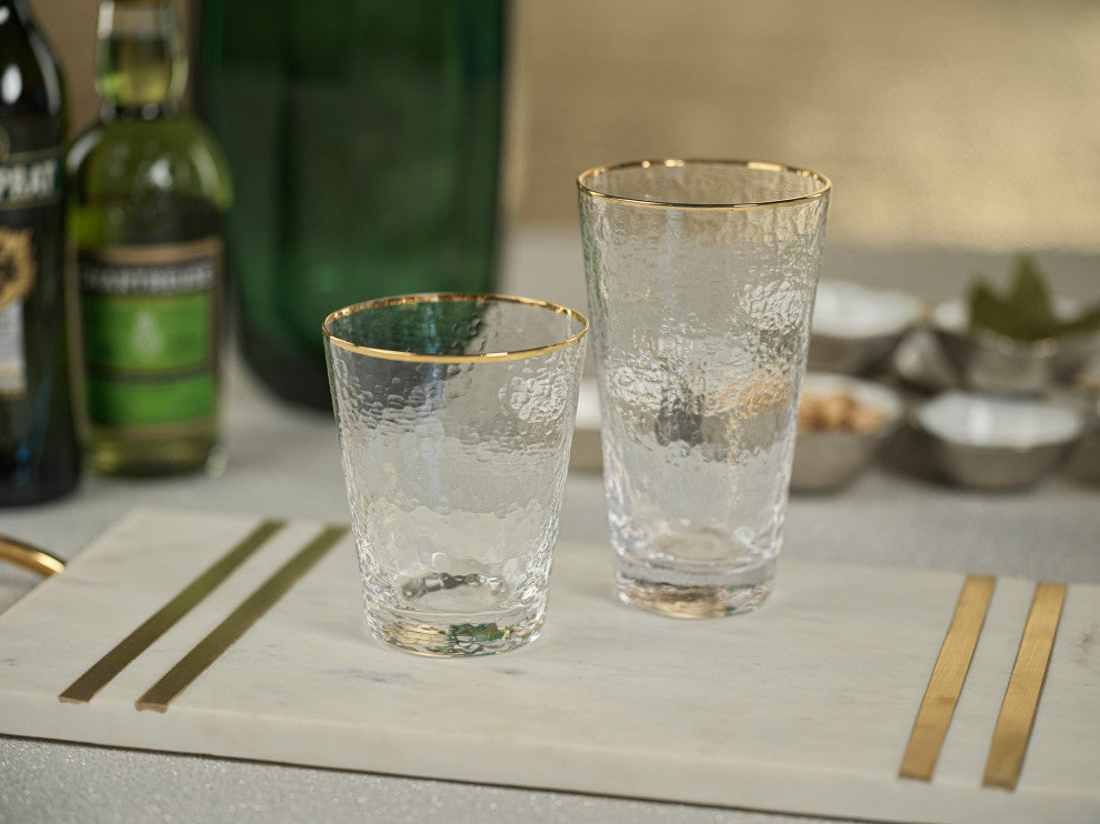 Cappelletti Tapered Double Old Fashioned Glasses, Set of 4