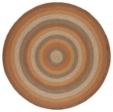 Safavieh Cape Cod Collection BRD652A Rug, Ivory/Green, 6' X 6' Round