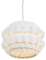 Swoon 6-Lt Pendant - Matte White