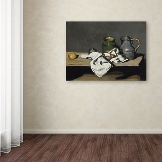 Cezanne 'Still Life With Kettle' Canvas Art, 19 x 14