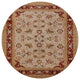 Ahgly Company Indoor Round Mid-Century Modern Area Rugs, 3' Round