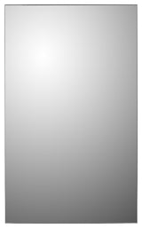Deluxe Series Medicine Cabinet, 18"x30", Polished Edge, Surface Mount