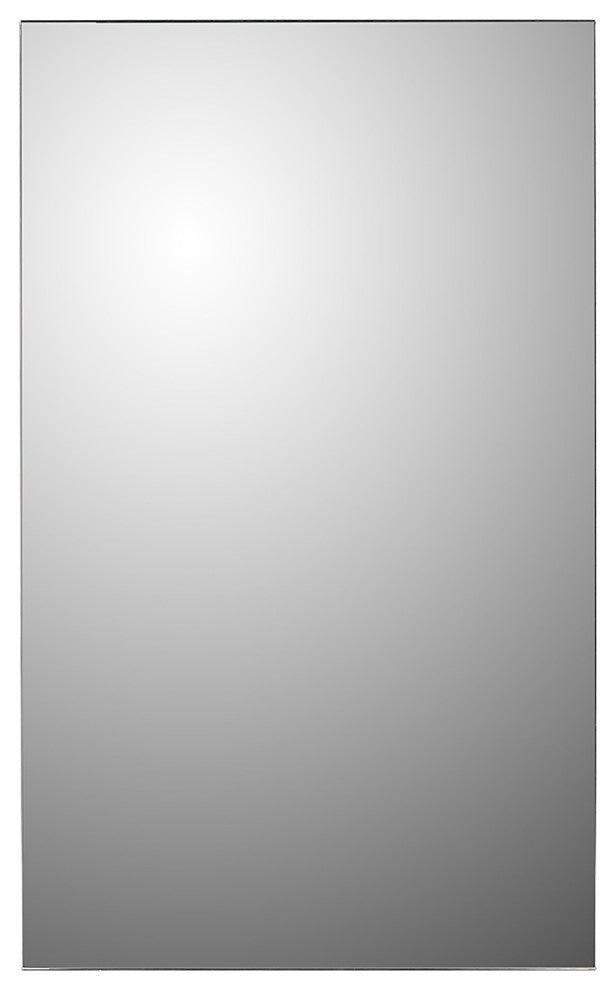 Deluxe Series Medicine Cabinet, 18"x30", Polished Edge, Surface Mount