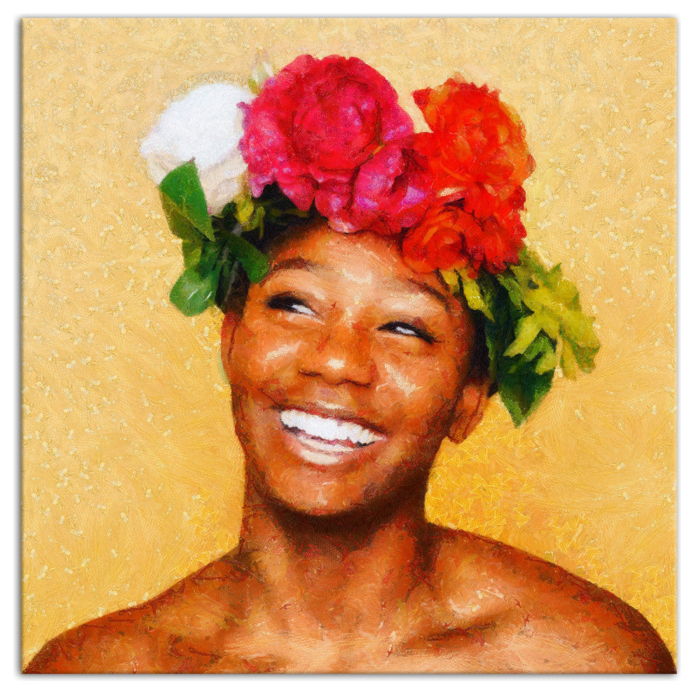 Sunny Disposition 20x20 Canvas Wall Art