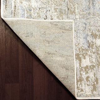 Chateau Beige and Blue Area Rug, 2.2'x7.7'
