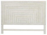Queen Panel Headboard Farmhouse, White