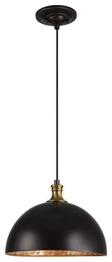 Uttermost Placuna 1 Light Bronze Pendant