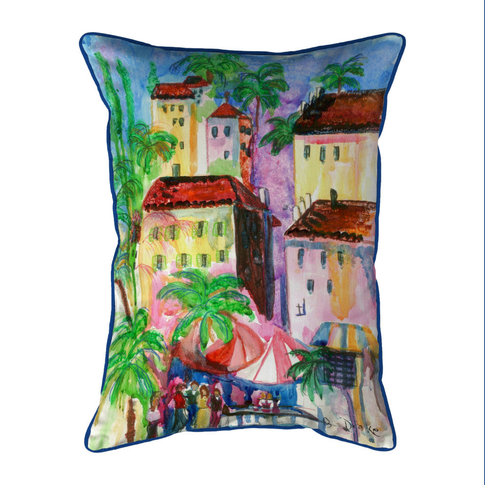 Fun City II Large Indoor/Outdoor Pillow 16x20