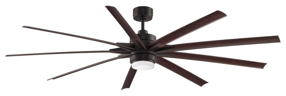 Fanimation Odyn 84" Fan With LED Light, Dark Bronze