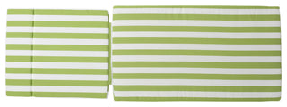 GDF Studio 3-Piece Savana Outdoor Wicker Lounge Set, Gray/Green/White