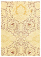 Ivory Fine Hand Knotted Agra Rug 9'x12'