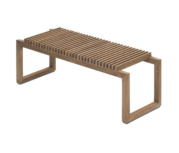 Skagerak Cutter Bench, Walk the Plank, Teak