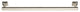 Alno Modern Towel Bar in Polished Nickel