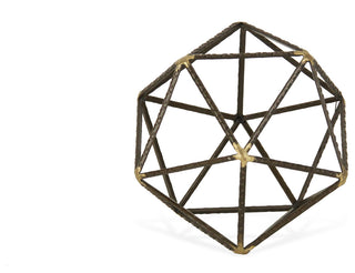 Hand-Welded Geo Table Decor