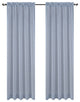 Chloe Drapery Curtain Panels, Blue