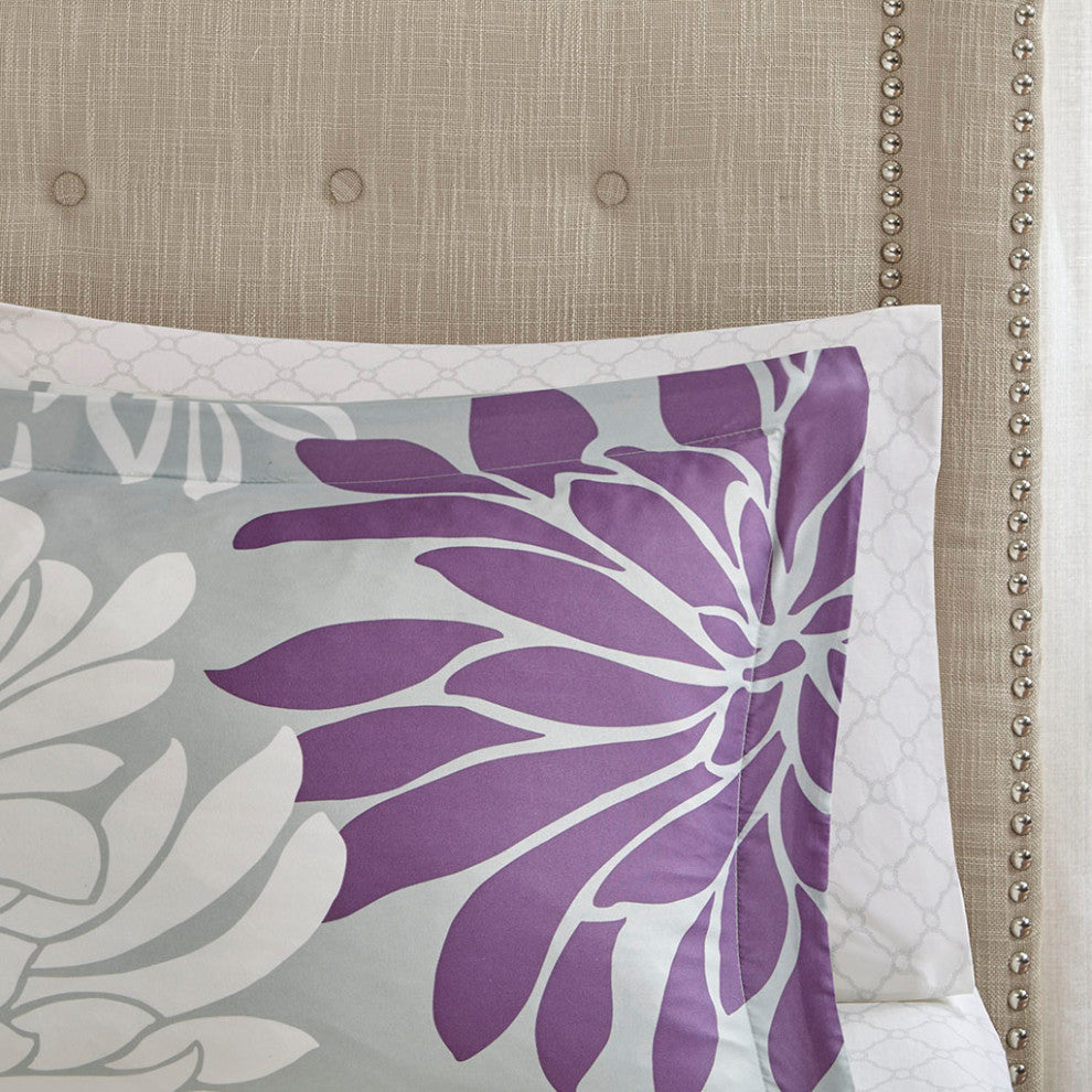 Madison Park Essentials Maible 9 Piece Comforter Set With Cotton Bed Sheets