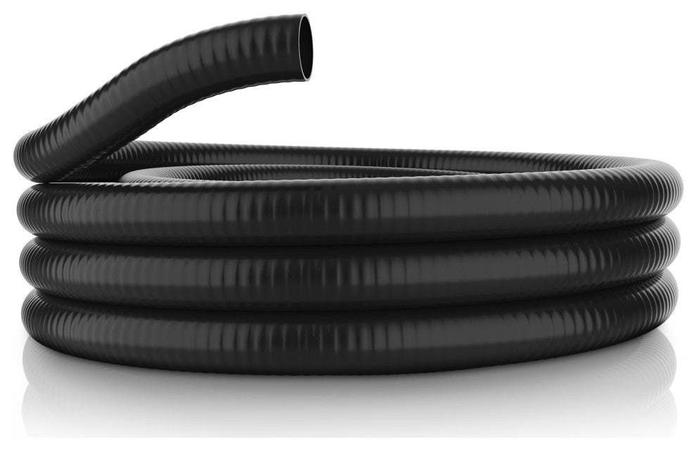 Alpine Black PVC Hose Tube, 1"Diameter, 100 Ft Long