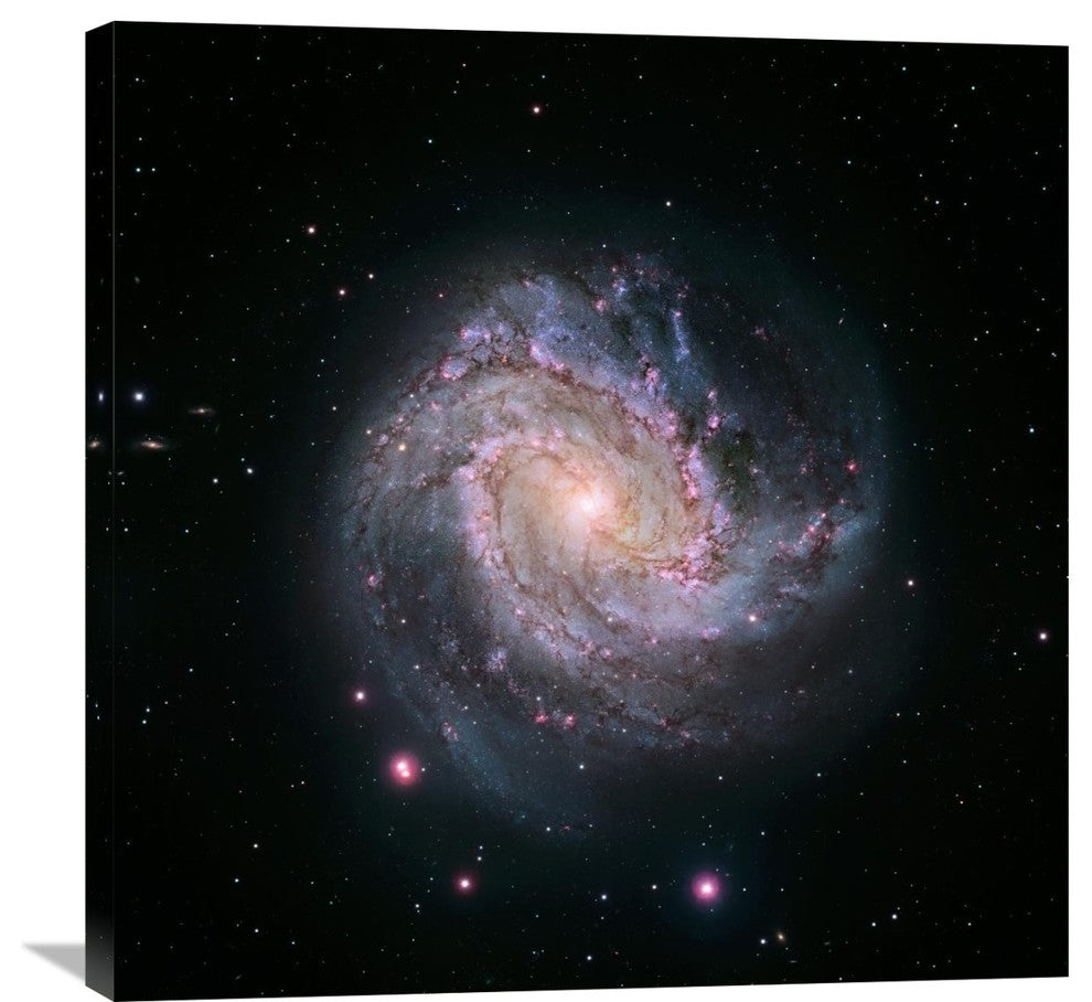 "M83 - Spiral Galaxy (Hubble-Magellan Composite)" Artwork, 30"x30"