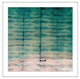 "Shell Searching" Framed Painting Print, 18"x18"