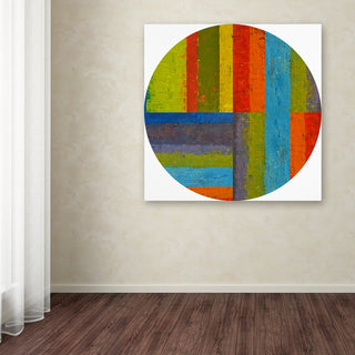 Michelle Calkins 'Round' Canvas Art, 14x14