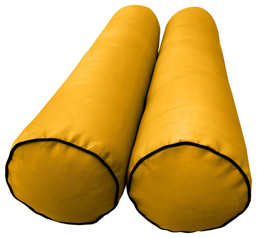 Style5 Twin-XL Contrast Mattress Bolster Cushion Outdoor Slip cover ONLY AD108