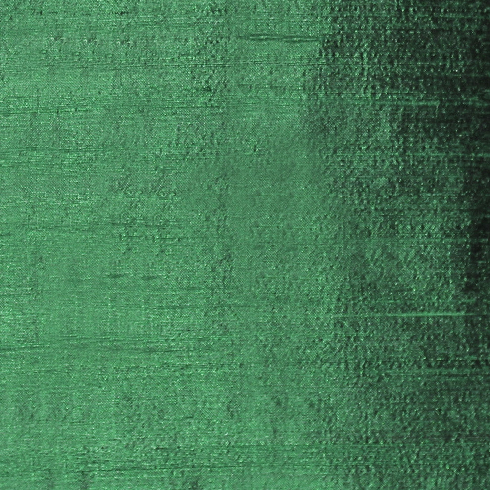 Pillow Decor Sankara Silk Throw Pillows 18"x18", Forest Green