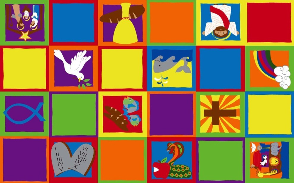 Christian Squares Rug