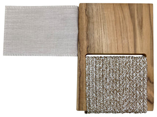 7-Piece Nautical Teak, Rope and Composite Round Dining Set With Sunbrella