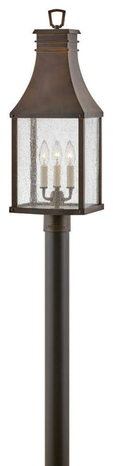 Hinkley Lighting 17461 Beacon Hill 3 Light 26.25" Tall Heritage - Blackened