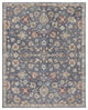 Weave & Wander Mattias Persian Rug, Blue/Red/Ivory, Rug, 4'x6'