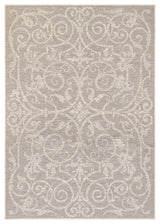 Couristan Monaco Summer Quay Indoor/Outdoor Area Rug, Cocoa Natural, 3'9"x5'5"