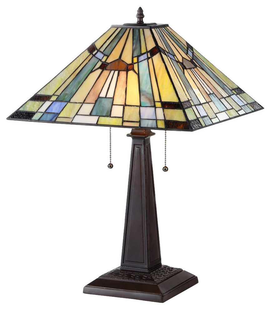 Kinsey 2-Light Mission Table Lamp
