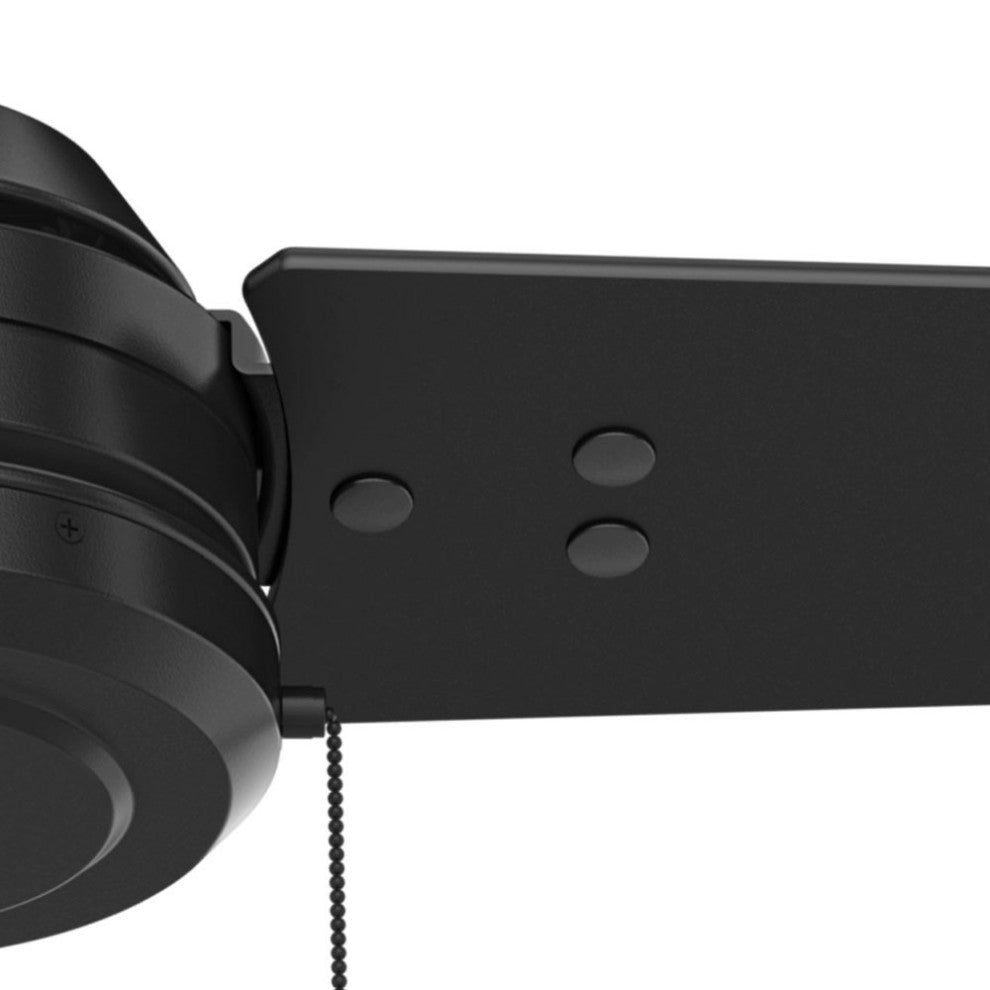 Hunter Fan Company 52" Cassius Matte Black Ceiling Fan