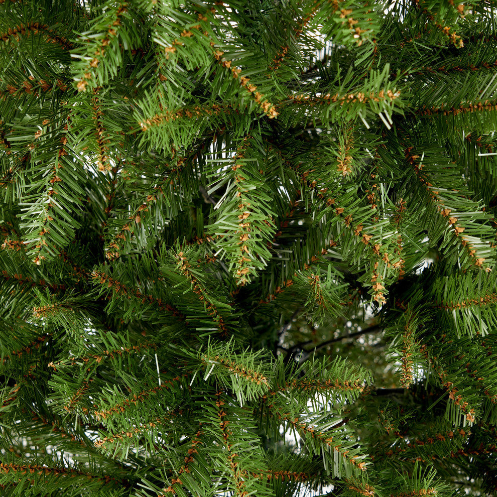 4.5-foot Fraser Fir Pre-Lit or Unlit Light Hinged Artificial Christmas Tree, Unl