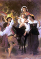 William Adolphe Bouguereau Return from the Harvest Wall Decal