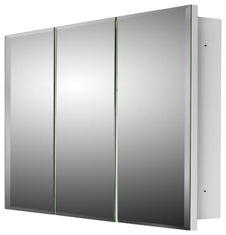 Tri-View Series Medicine Cabinet, 48"x30", Beveled Edge