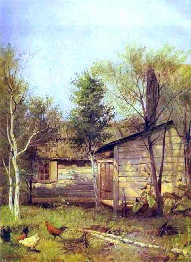 Isaac Ilich Levitan Sunny Day Spring, 21"x28" Wall Decal
