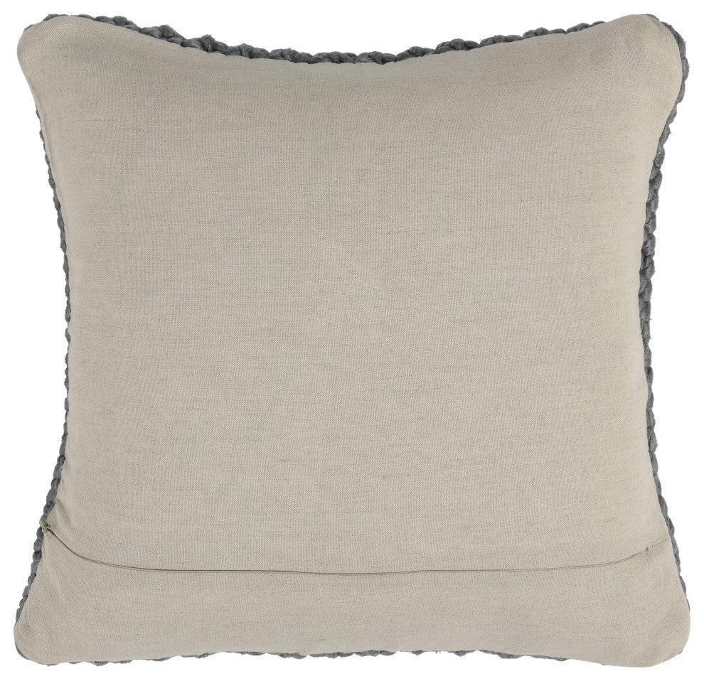 Lana 20" Throw Pillow in Blue by Kosas Home