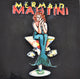6x6" Mermaid Martini Ceramic Art Tile Hot Plate Trivet and Wall Decor