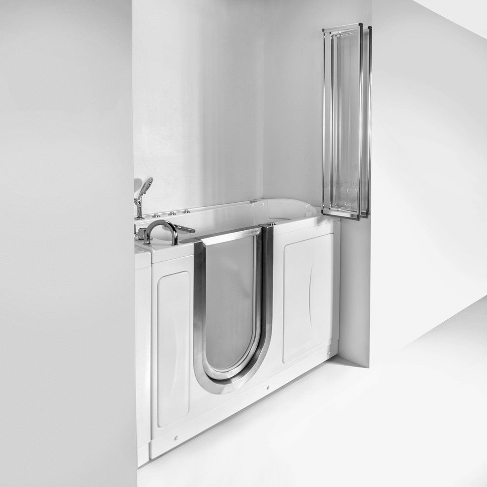 Ella Elite Dual Massage Walk-in Tub with 4 fold door
