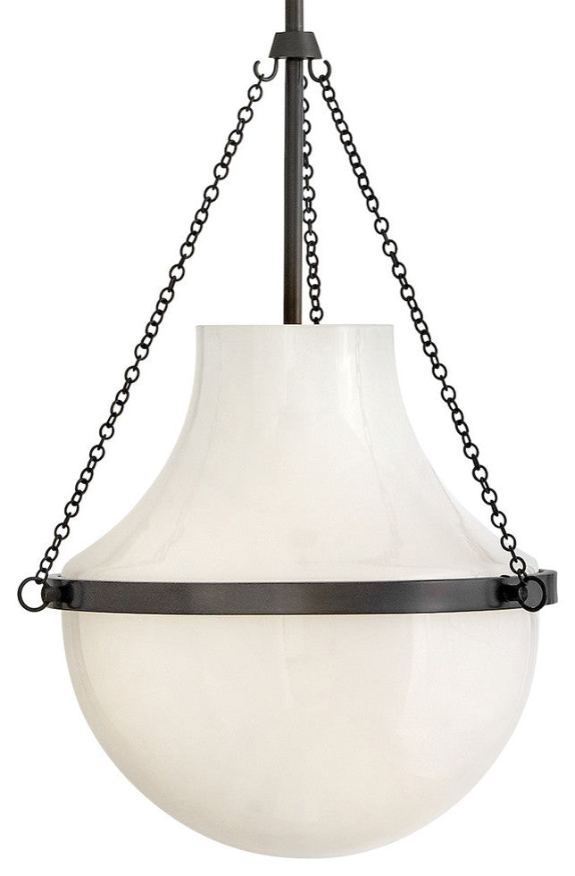 Hinkley Collins Medium Pendant, Black Oxide