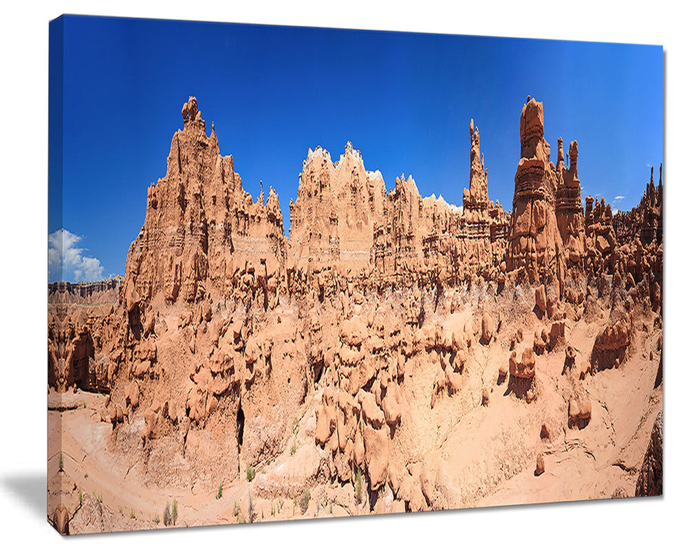 "Hoodoo Rock Pinnacles in Goblin Valley" Canvas Print