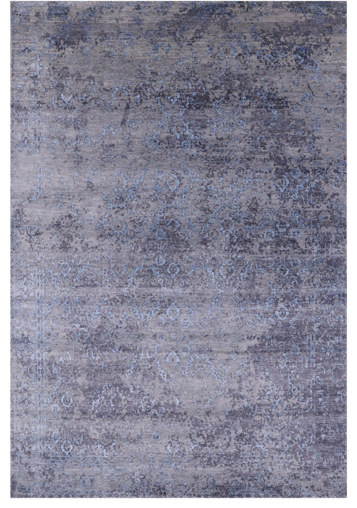 Wool and Silk Persian Hand Knotted Rug 6' 0" X 8' 11" Q6951