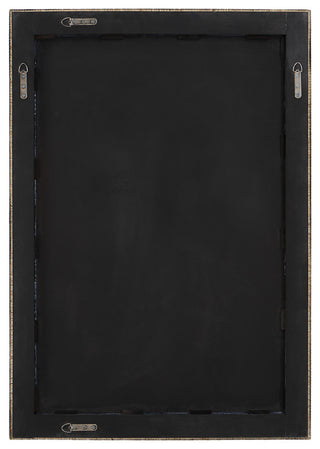 Uttermost Cape Whitewashed Rattan Mirror